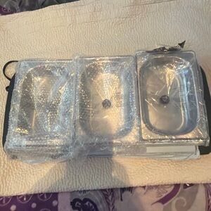 Nostalgia Silver station buffet new NWNT